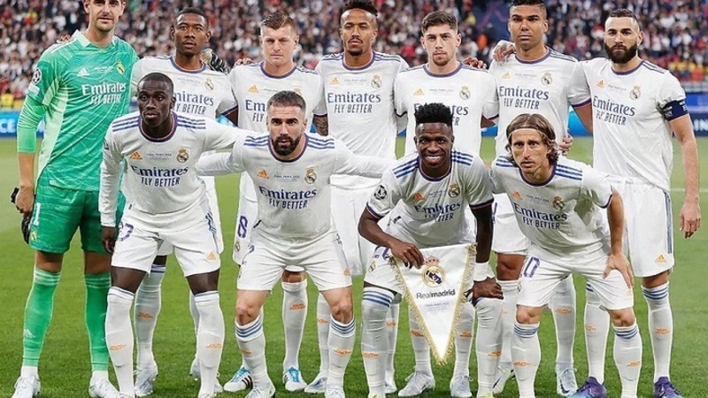 Đội hình Real Madrid 2022 vô địch Champions League