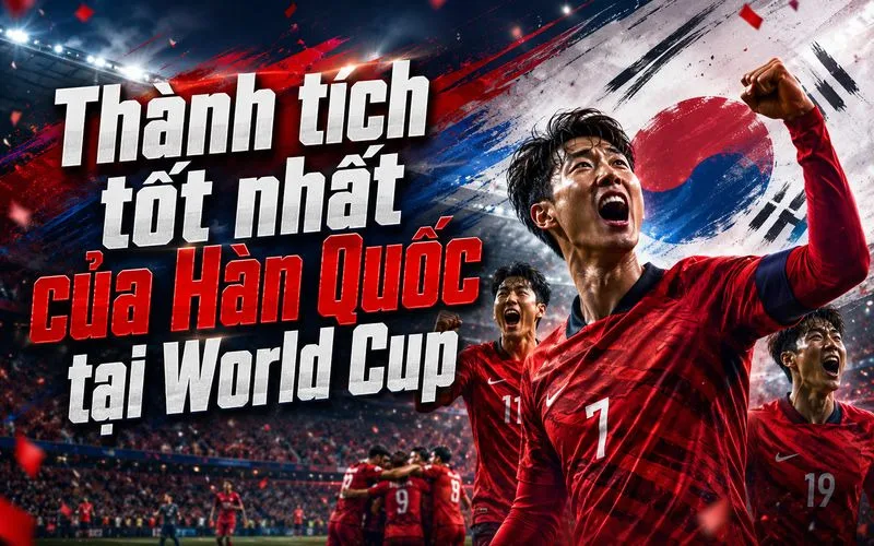 Hàn Quốc Vô Địch World Cup Năm Nào Và Thành Tích Nổi Bật